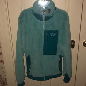 Blue Mountain Hardwear Fuzzy Zip Jacket - M
